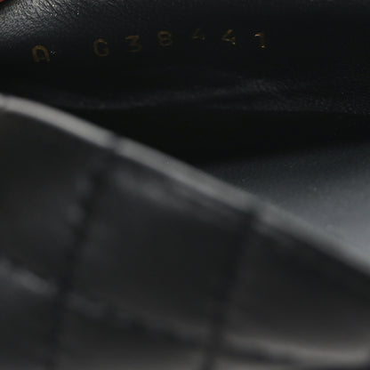 Chanel Patent Lambskin Quilted Cap Toe Ballerina Flats 39.5 Black 6 of 8