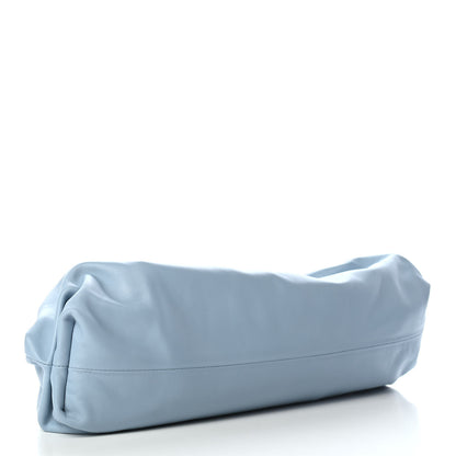 Bottega Veneta Smooth Butter Calf The Pouch Oversized Clutch Ice 3 of 8