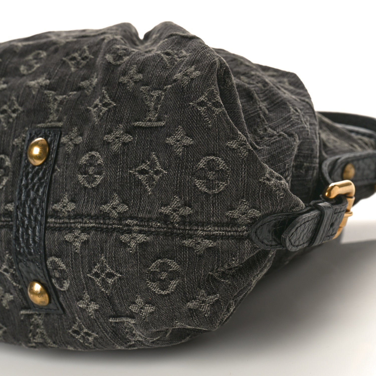 Louis Vuitton Denim Neo Cabby MM Black 9 of 13