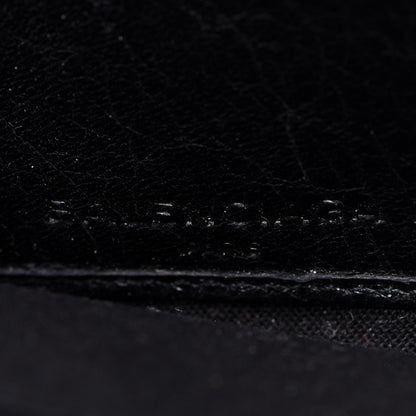 Balenciaga Agneau Giant 12 Gold Hardware Continental Zip Around Wallet Black 6 of 8