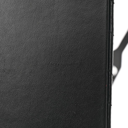Off-White Calfskin Padded Diag Binder Flap Bag Black 15 of 18