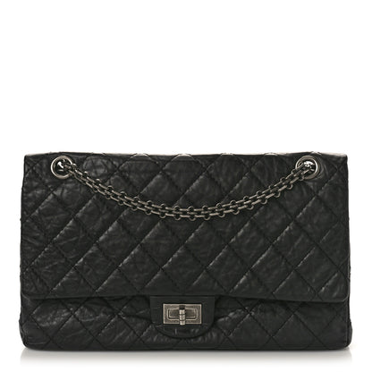 Chanel Aged Calfskin Quilted 2.55 Reissue 226 Flap Black 1 of 11