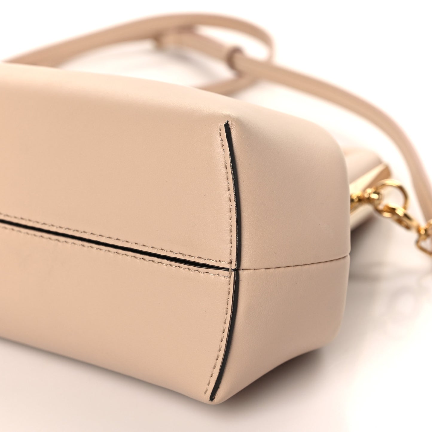 Shiny Nappa Small Fendi First Poudre