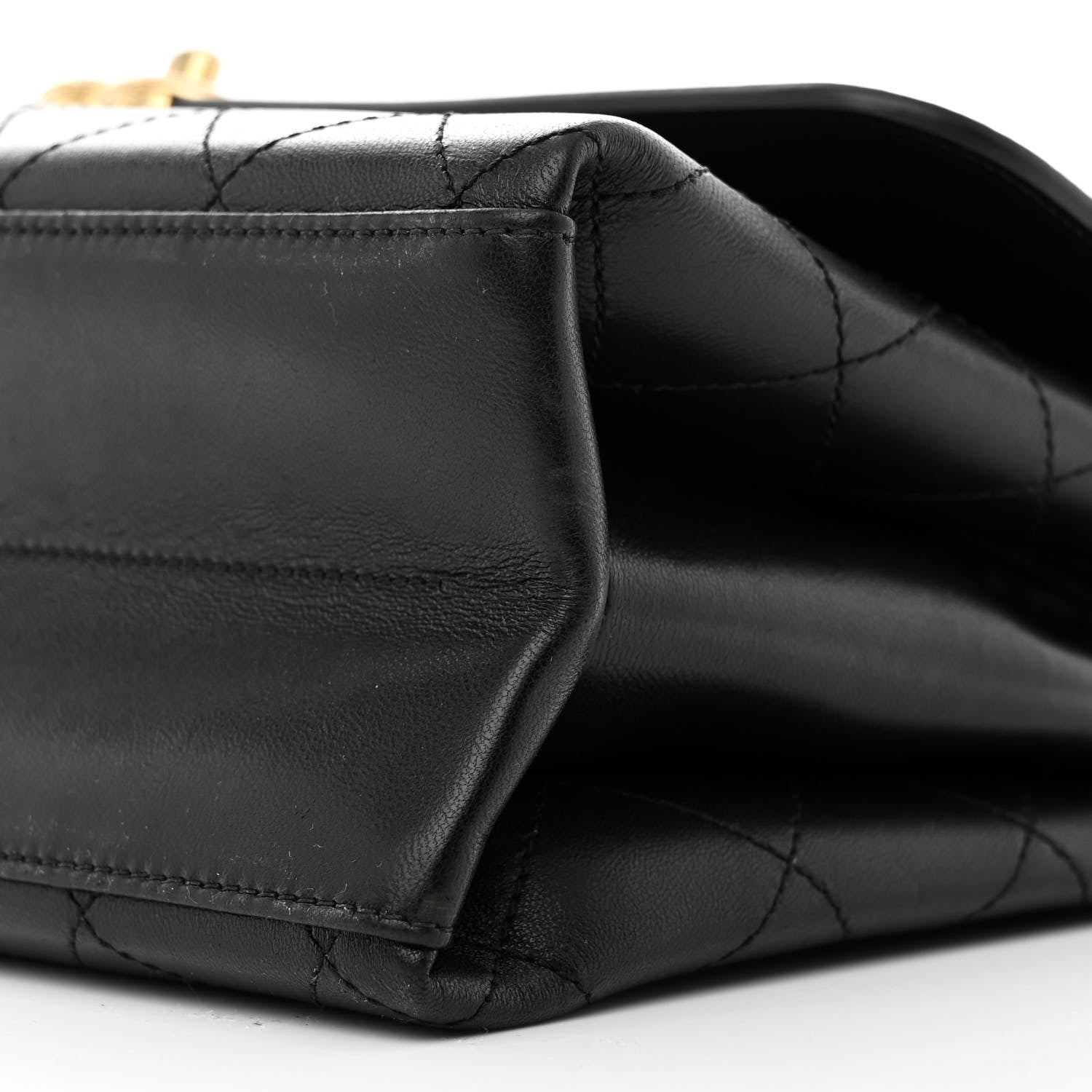 Chanel Lambskin Quilted Small Coco Lux Flap  Black 11 of 11