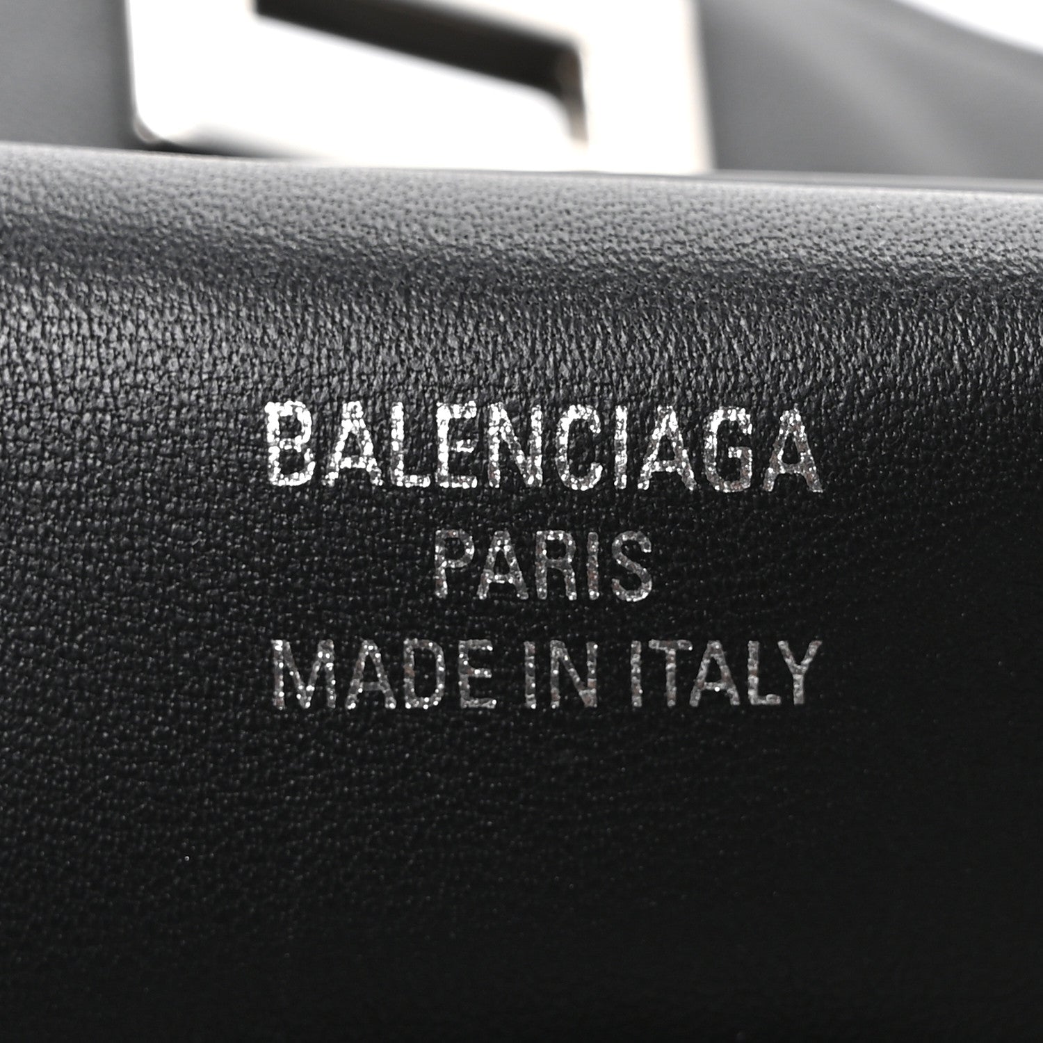 Balenciaga Smooth Calfskin Large Rodeo Top Handle Handbag Black 5 of 9