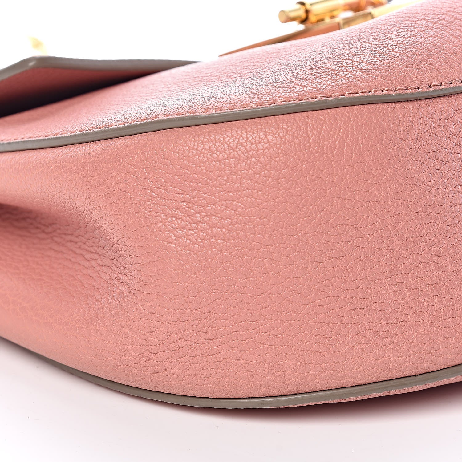 Chloe Grained Lambskin Drew Shoulder Bag Misty Rose 10 of 11