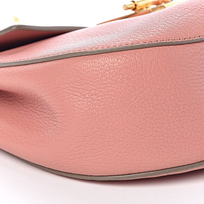 Chloe Grained Lambskin Drew Shoulder Bag Misty Rose 10 of 11