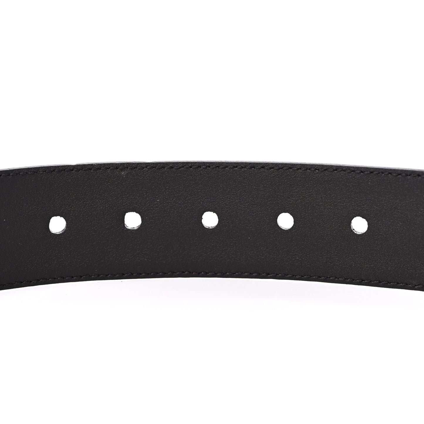 Monogram Dollar Calfskin 40mm Belt 95 38 Beige Ebony Testa di Moro