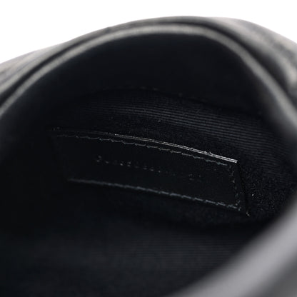 Saint Laurent Lambskin Monogram Loulou Puffer Pouch Clutch Black 8 of 12