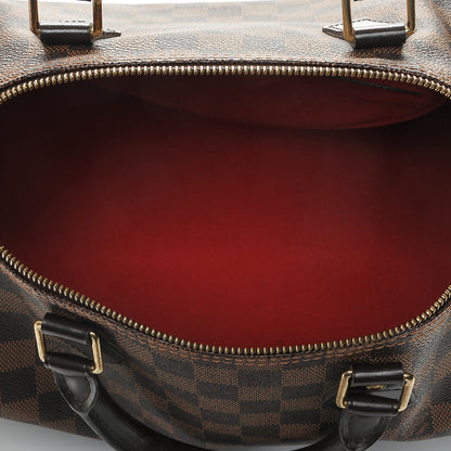 Louis Vuitton Damier Ebene Speedy 30 5 of 7