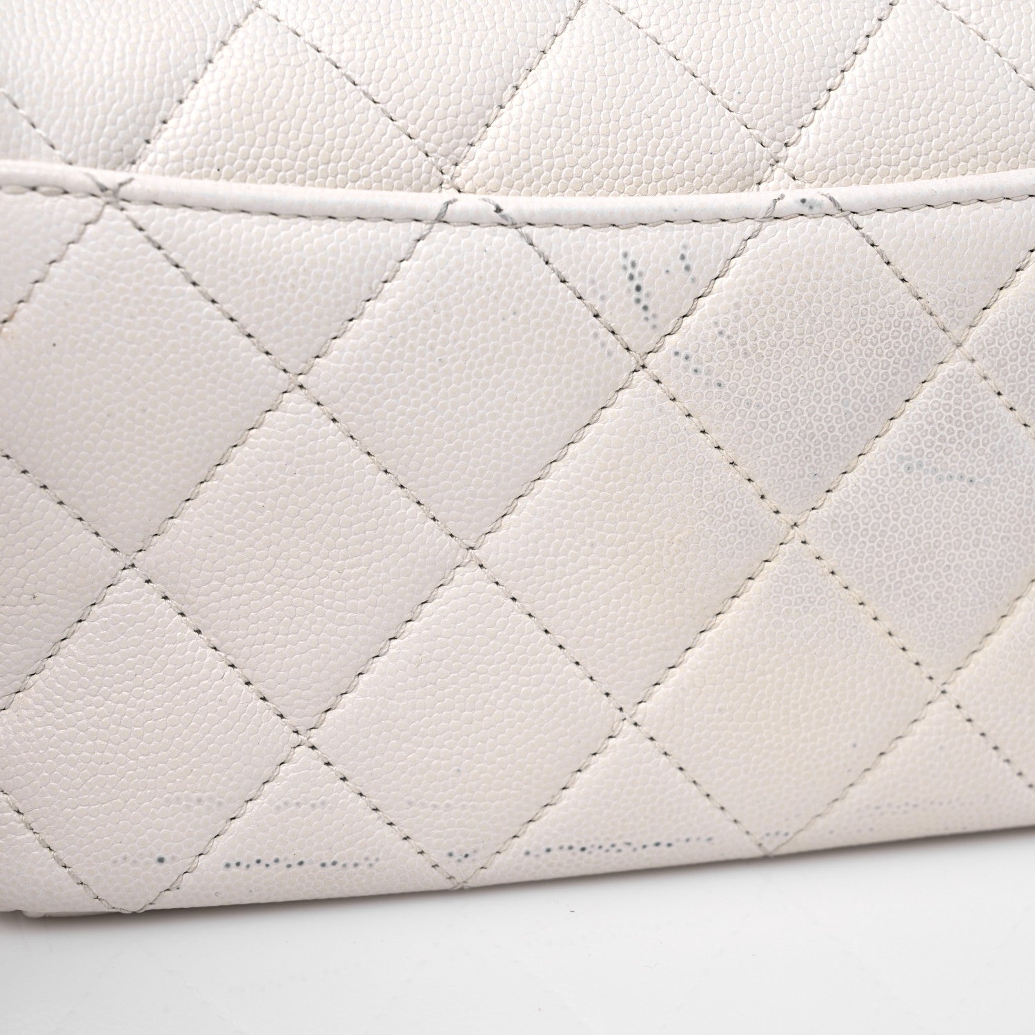 Chanel Caviar Quilted My Everything Small Flap White Black 12 of 15