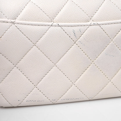 Chanel Caviar Quilted My Everything Small Flap White Black 12 of 15
