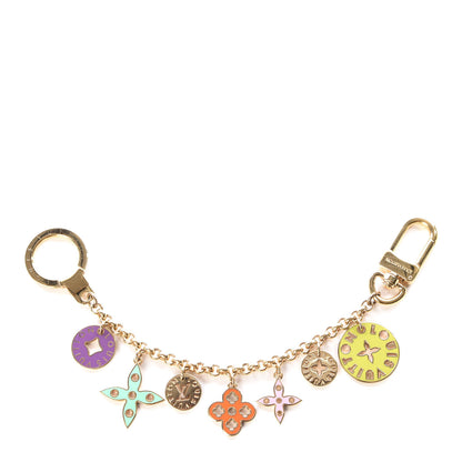 Louis Vuitton Enamel Looping Key Chain Bag Charm Multicolor 1 of 4