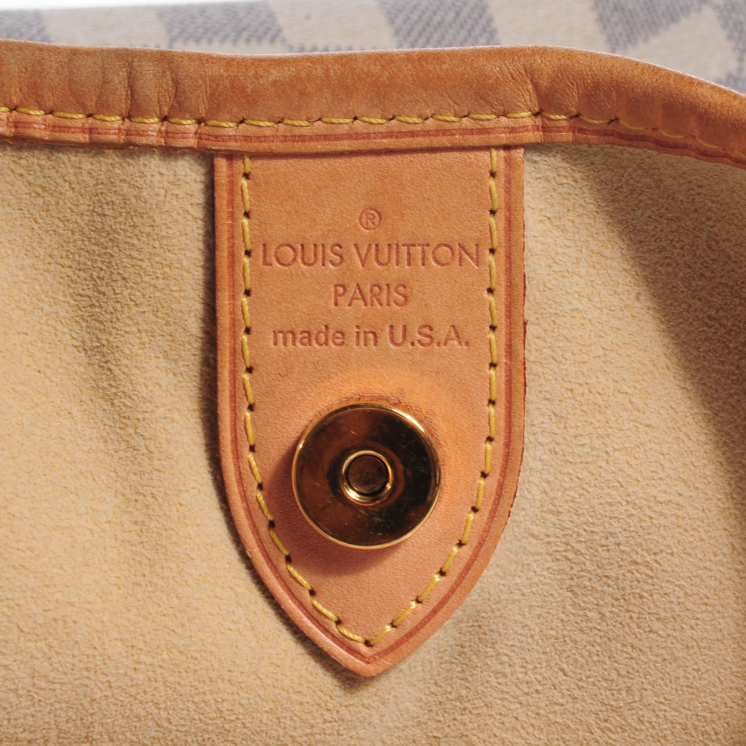 Louis Vuitton Damier Azur Galliera PM 7 of 8