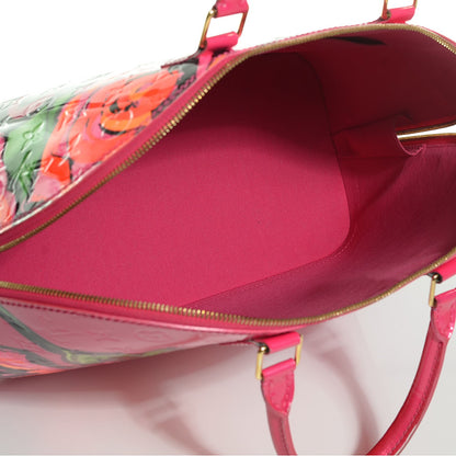 Louis Vuitton Vernis Roses Alma GM Rose Pop 5 of 7