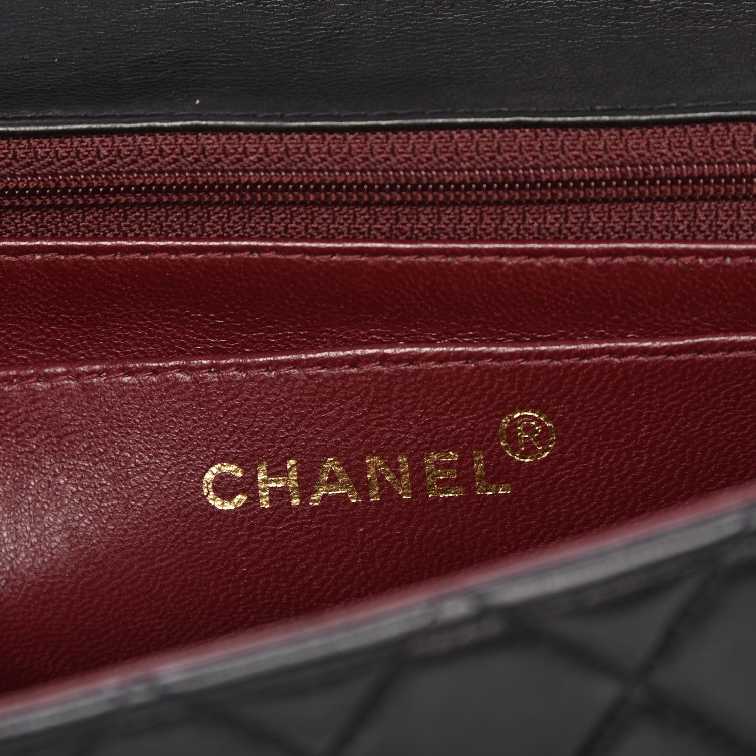Chanel Lambskin Quilted Medium Rectangular Kelly Flap Bag Black 6 of 11