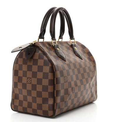 Louis Vuitton Damier Ebene Speedy 25 3 of 10