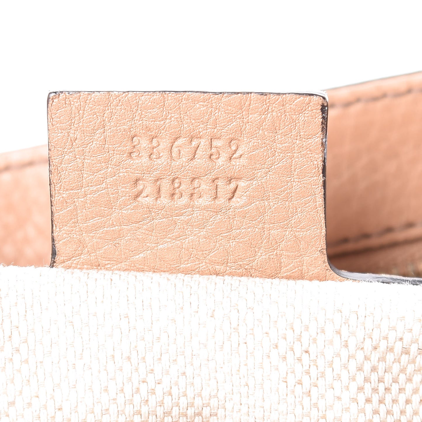 Pebbled Calfskin Medium Soho Flap Crossbody Camelia