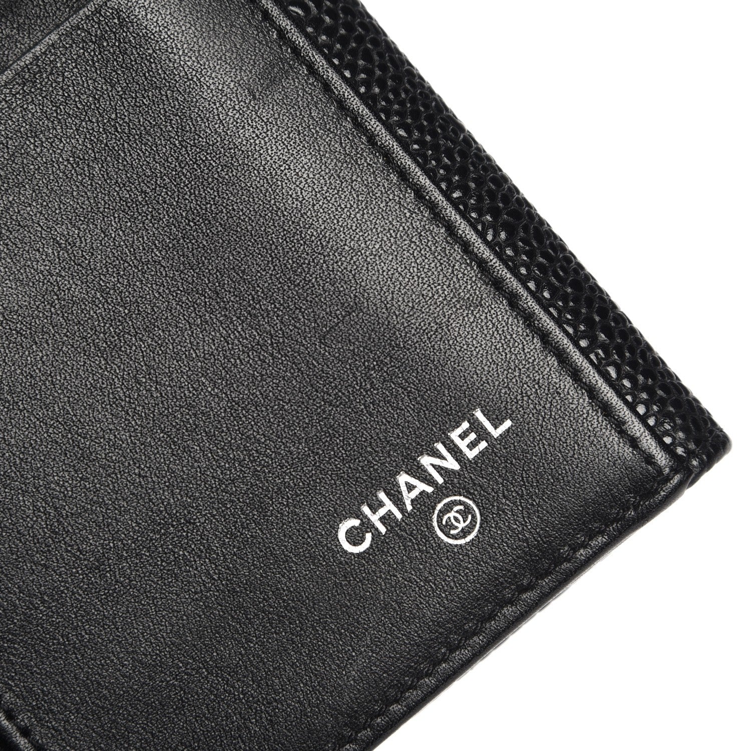 Chanel Caviar CC Long Flap Wallet Black 6 of 8