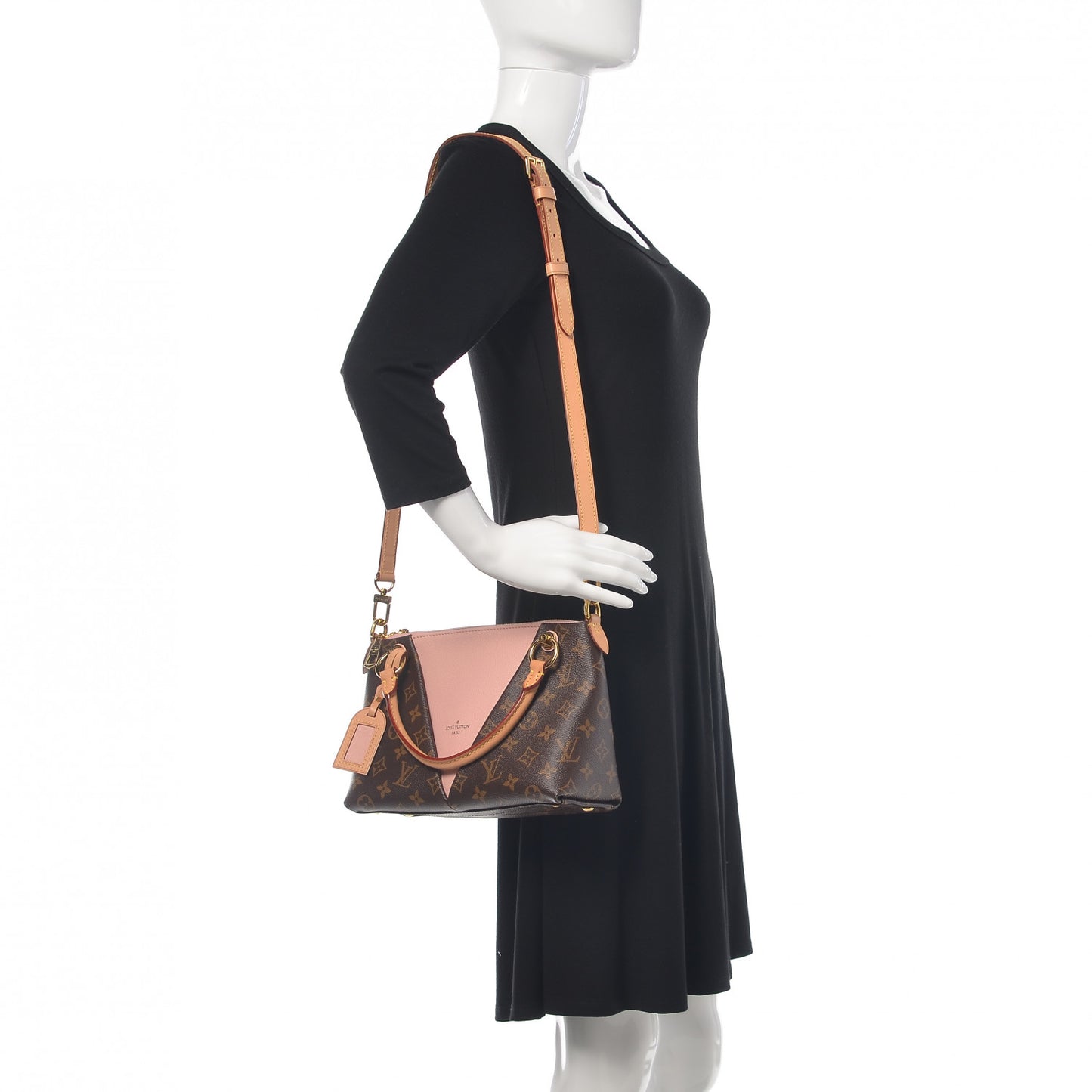 Monogram V Tote BB Rose Poudre
