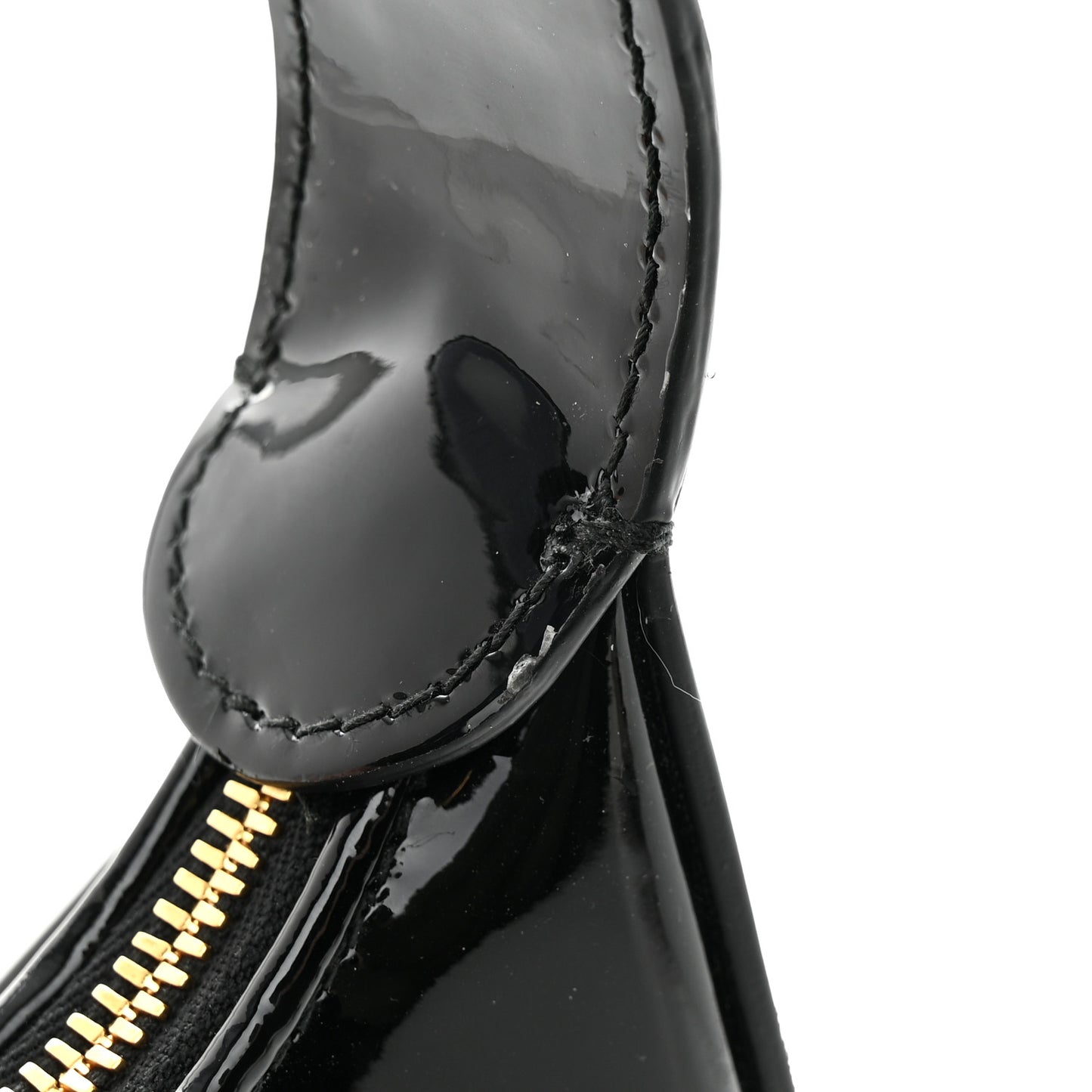 Patent Mini Hobo Black