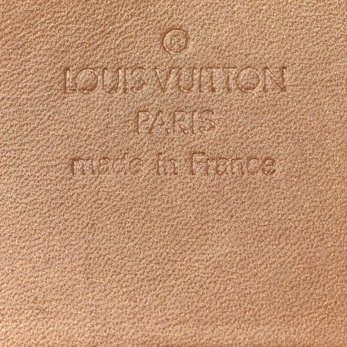 Mat Monogram Ludlow Wallet Ambre