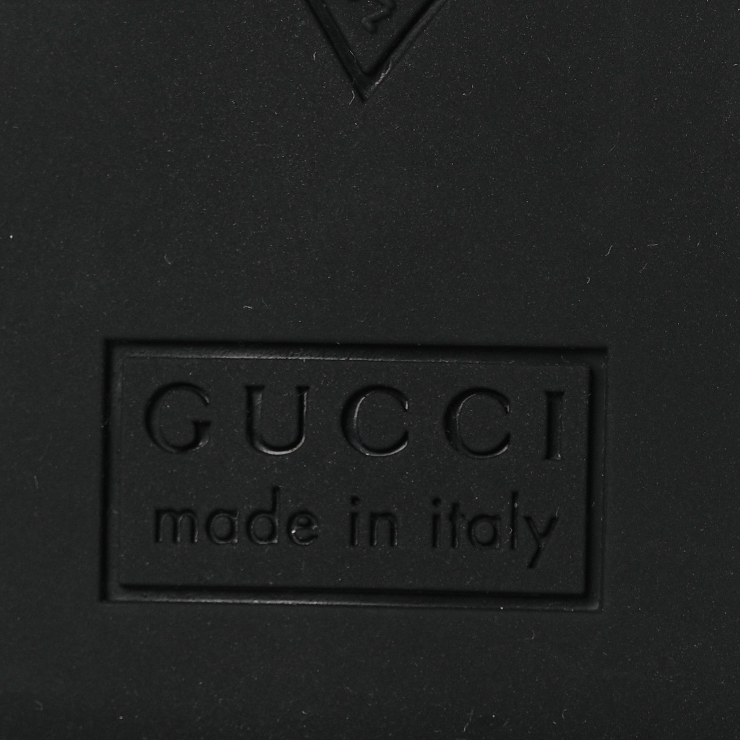 Gucci Rubber Interlocking G Womens Slide Sandals 36 Black 36 Black 8 of 13