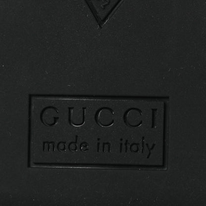Gucci Rubber Interlocking G Womens Slide Sandals 36 Black 36 Black 8 of 13