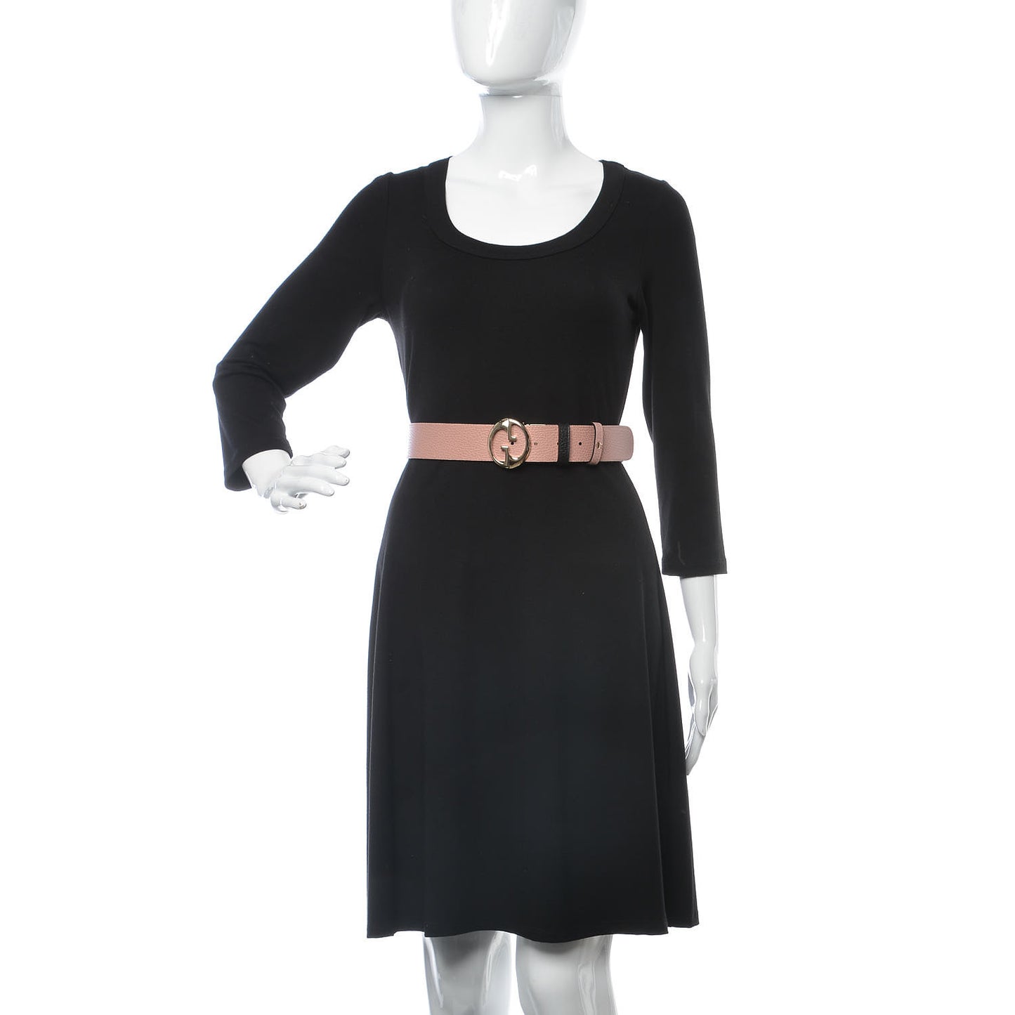 Calfskin 1973 Reversible Belt 80 32 Black Pink