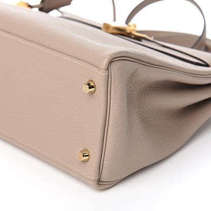 Hermes Togo Kelly Retourne 32 Gris Tourterelle 8 of 9