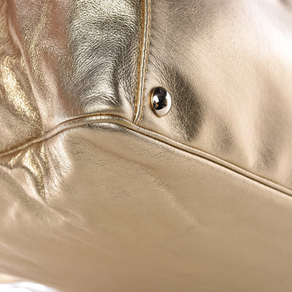 Saint Laurent Metallic Calfskin Y-Mail Tote Gold 15 of 15