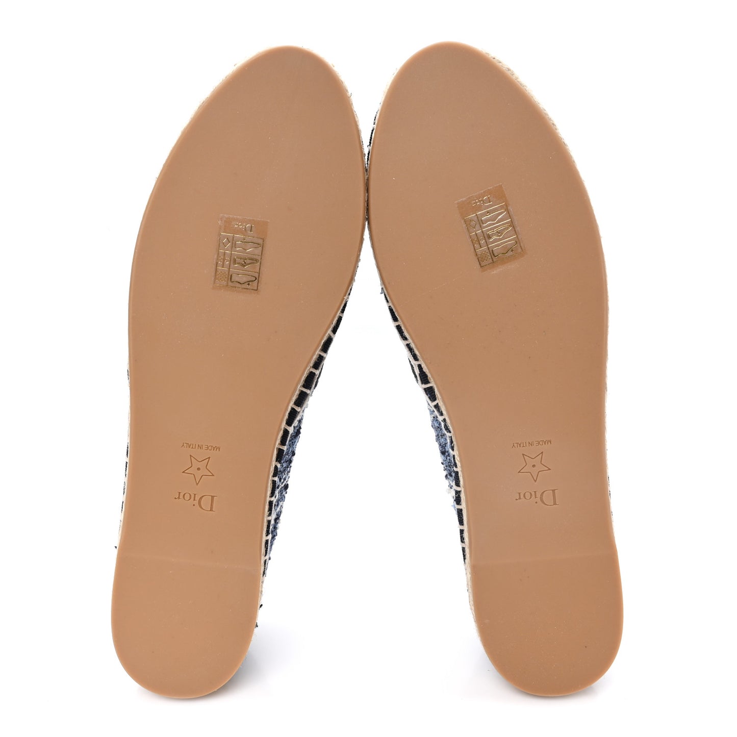 Embroidered Toile De Jouy Granville Espadrille 41 Denim