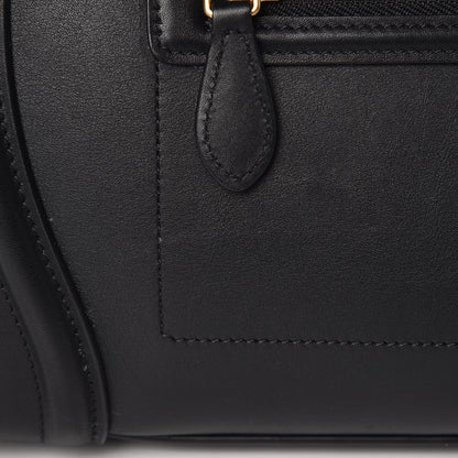 Celine Smooth Calfskin Mini Luggage Black 9 of 13