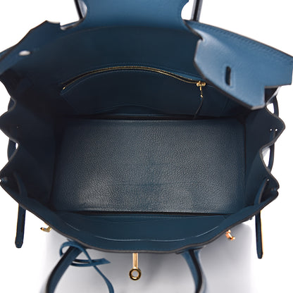 Hermes Togo Birkin 30 Cobalt 5 of 12