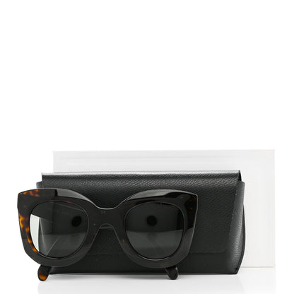 Celine Oversized Round Sunglasses CL4005IN Tortoise 7 of 7