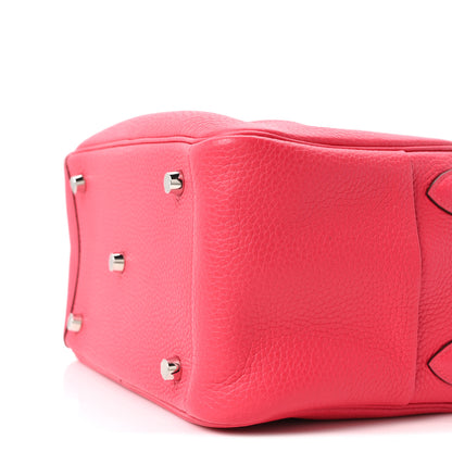 Hermes Taurillon Clemence Lindy 26 Rose Extreme 10 of 10
