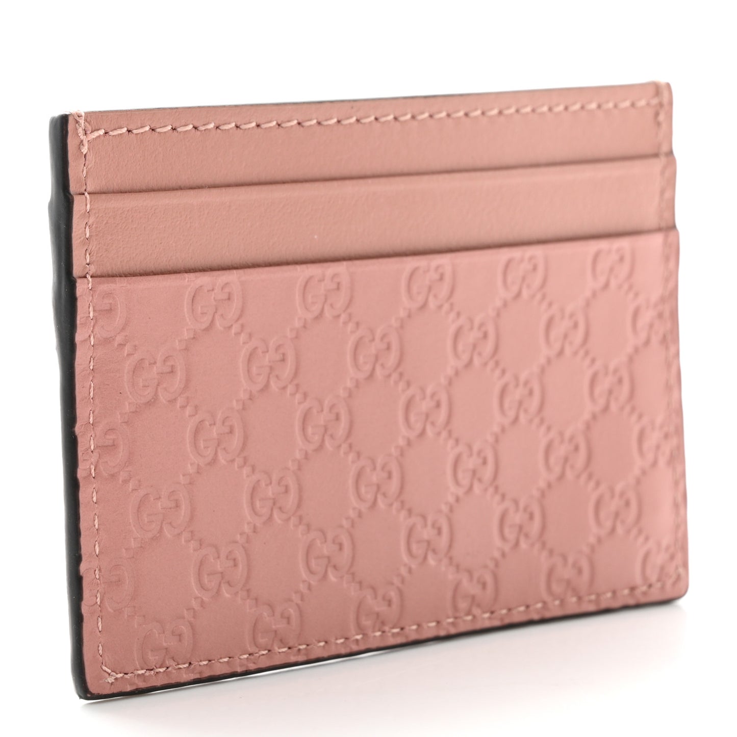 Microguccissima Card Holder Soft Pink