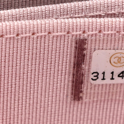 Chanel Caviar Quilted Zip Coin Purse Light Pink 7 of 8