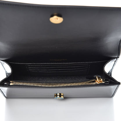 Saint Laurent Patent Monogram Kate Belt Bag Black 5 of 6