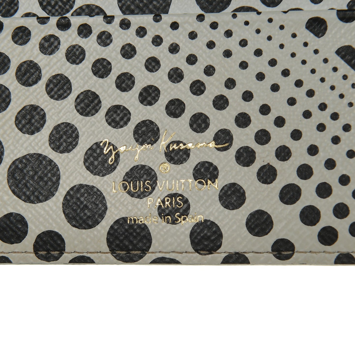 Monogram Kusama Waves Insolite Wallet White