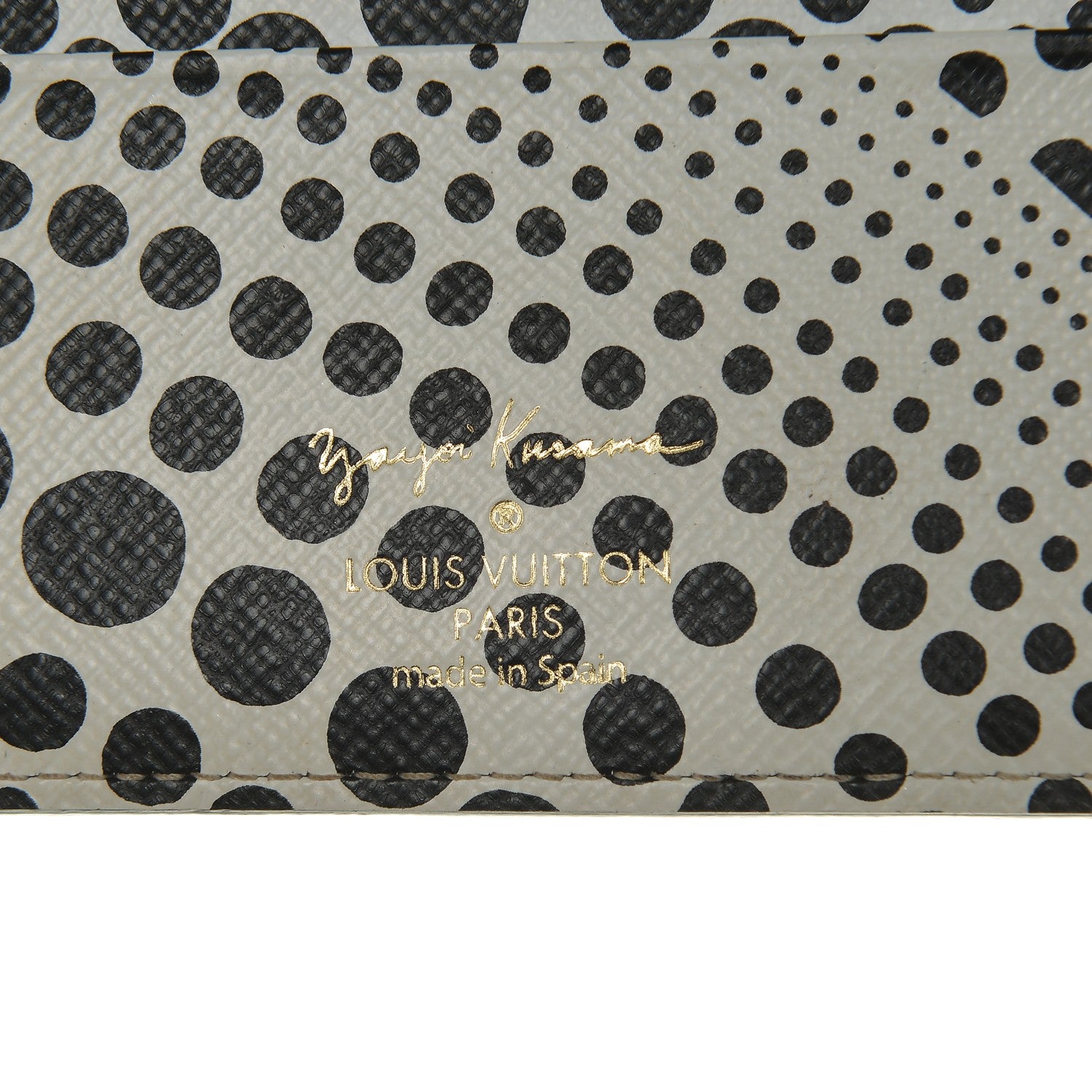 Louis Vuitton Monogram Kusama Waves Insolite Wallet White 6 of 6