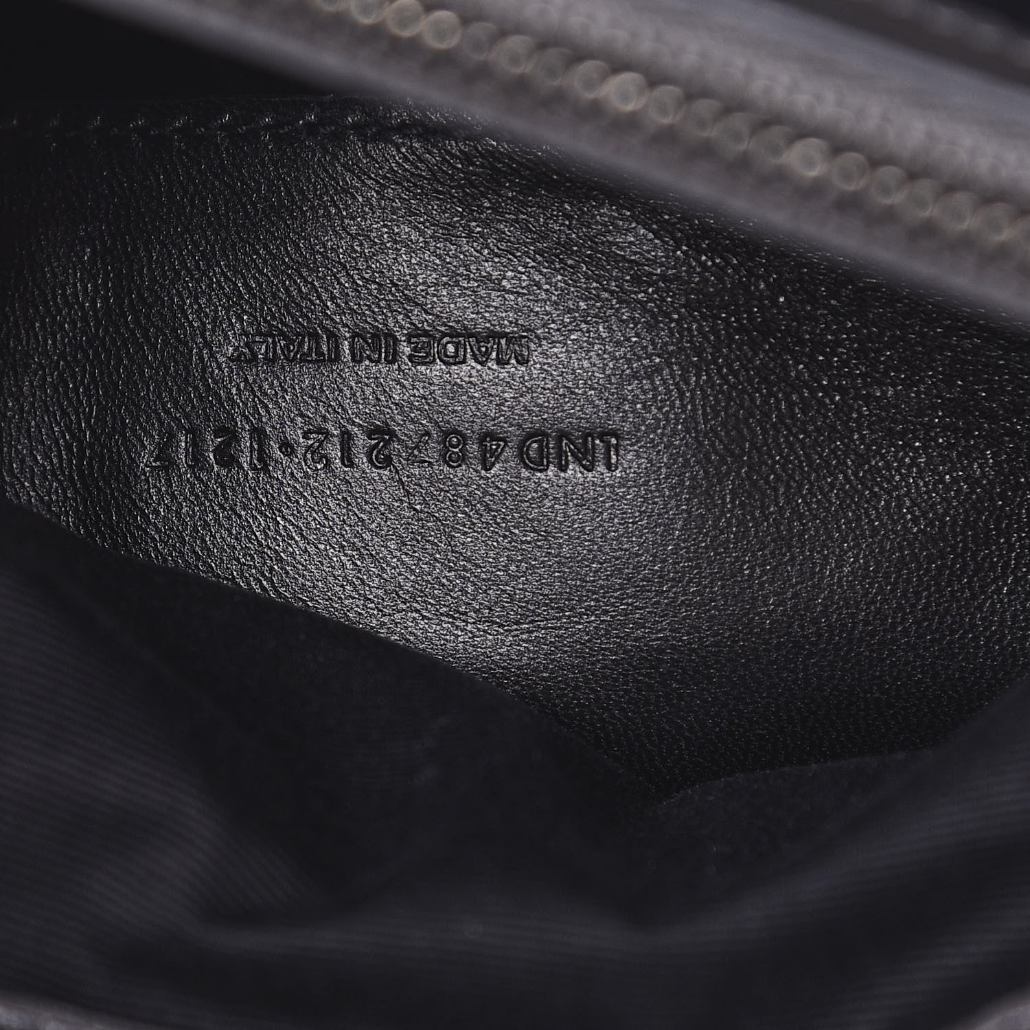Saint Laurent Sheepskin Matelasse Chevron Monogram Large College Satchel Light Coal 8 of 20