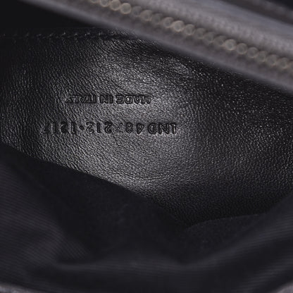Saint Laurent Sheepskin Matelasse Chevron Monogram Large College Satchel Light Coal 8 of 20