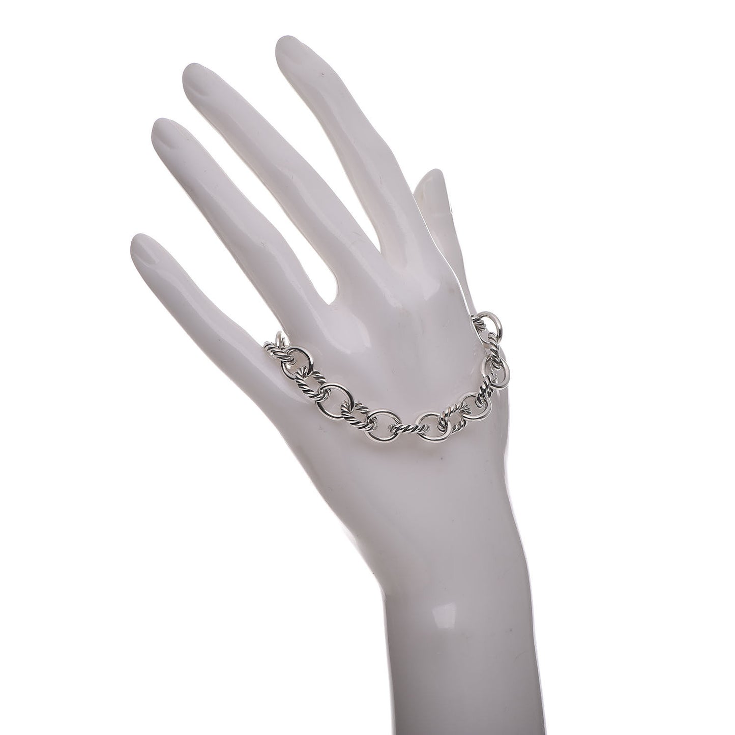 Sterling Silver 10mm Medium Oval Link Bracelet