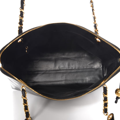Chanel Caviar Large CC Shoulder Bag Black 5 of 8