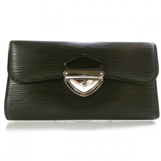 Louis Vuitton Epi Eugenie Wallet Black 1 of 9