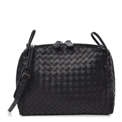 Bottega Veneta Nappa Intrecciato Nodini Bag Black 1 of 11