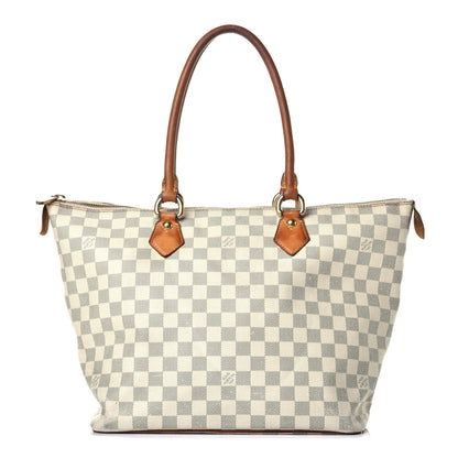 Louis Vuitton Damier Azur Saleya MM 1 of 17