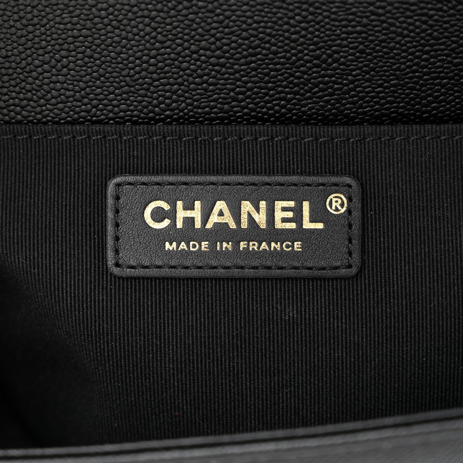 Chanel Caviar Quilted Medium Chain Around Boy Flap Black 6 of 11