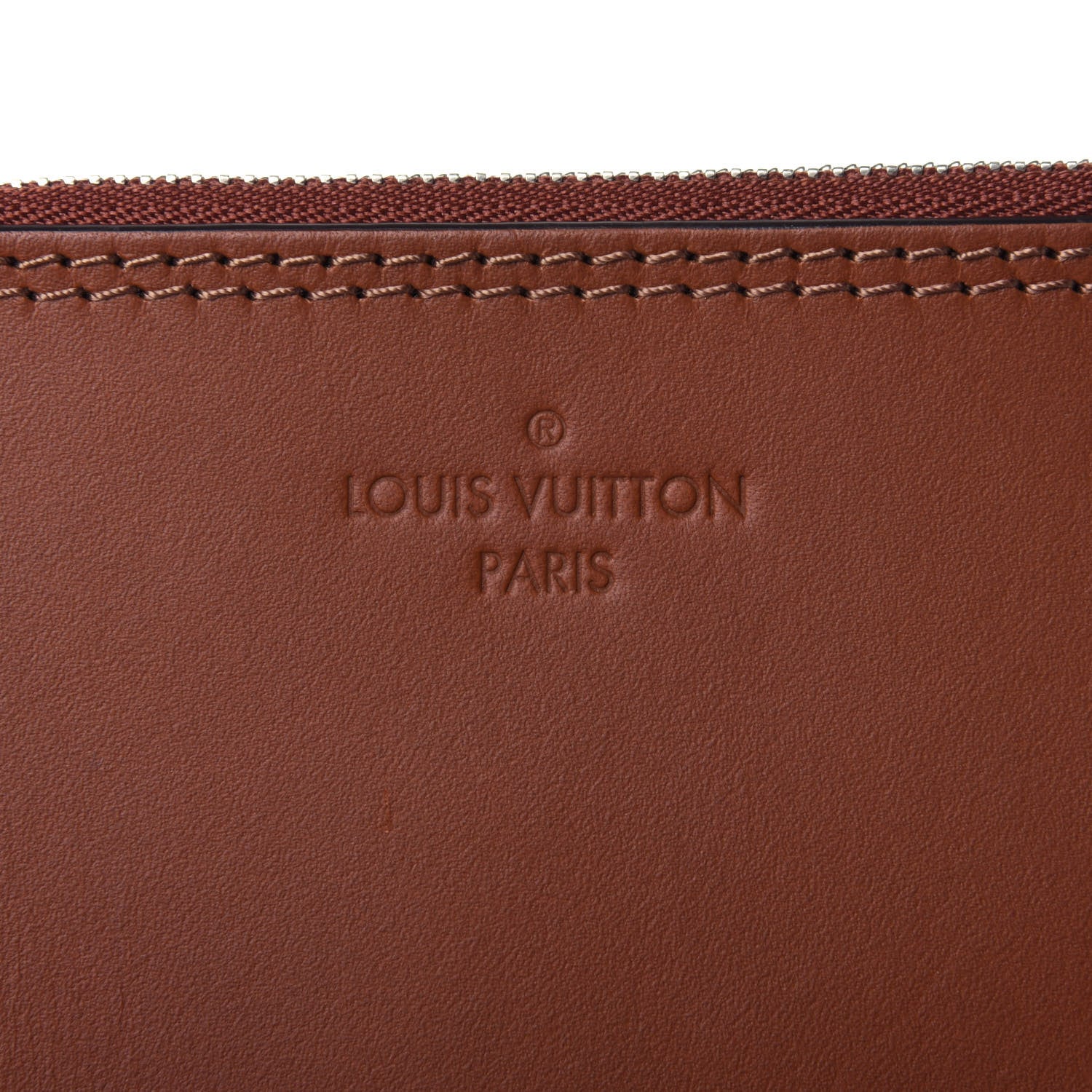 Louis Vuitton Calfskin Hina PM Pochette Pumpkin 6 of 9